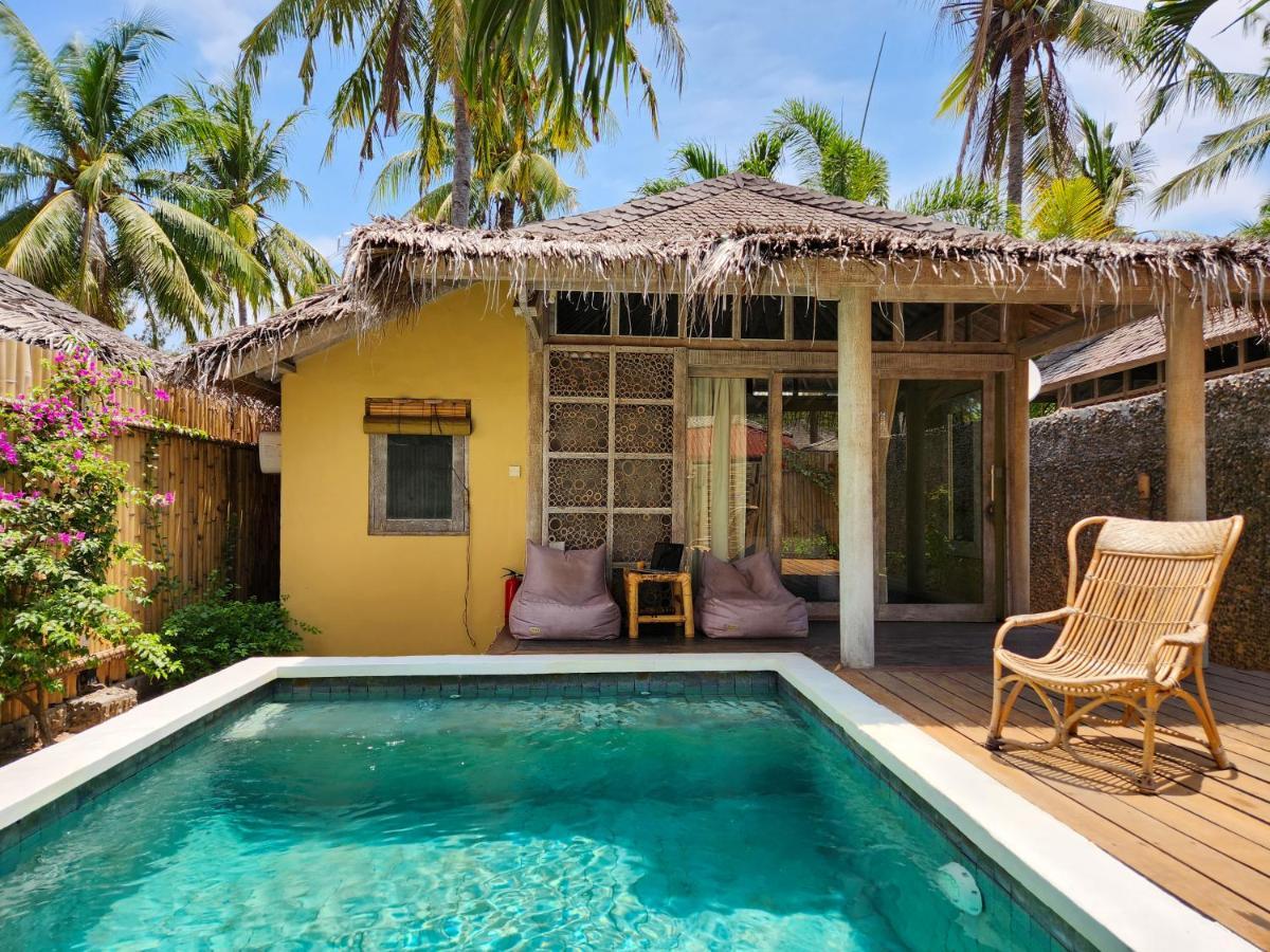 Villa Bamboo Гили Траванган Экстерьер фото